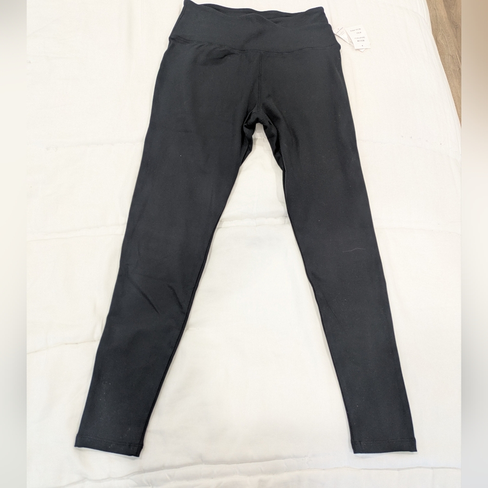 Buttery Soft Black Ankle Leggings Jockey Sz Med Nwt